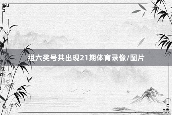 组六奖号共出现21期体育录像/图片