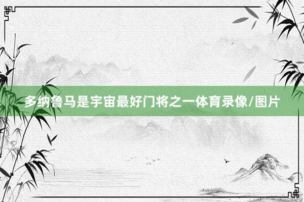 多纳鲁马是宇宙最好门将之一体育录像/图片