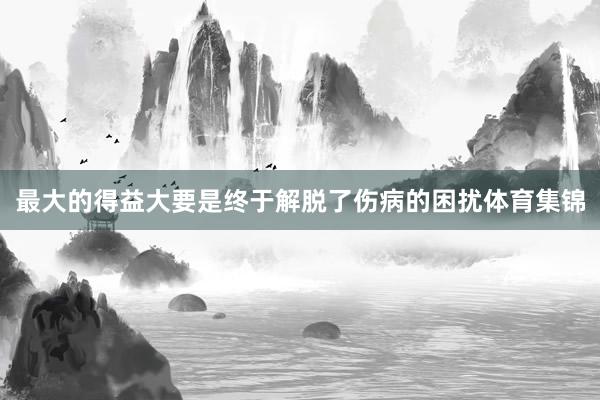 最大的得益大要是终于解脱了伤病的困扰体育集锦