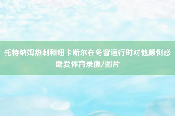托特纳姆热刺和纽卡斯尔在冬窗运行时对他颠倒感酷爱体育录像/图片
