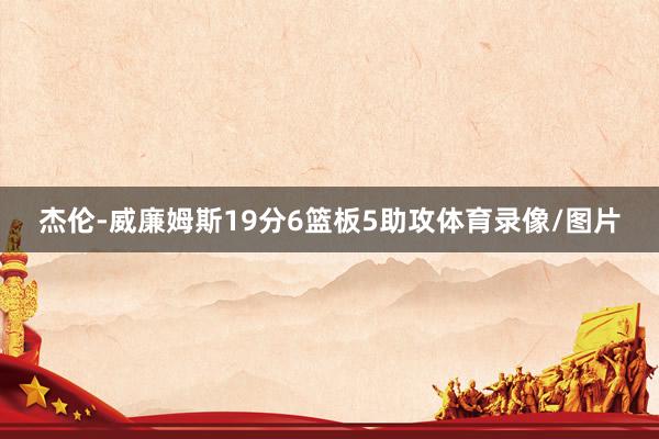 杰伦-威廉姆斯19分6篮板5助攻体育录像/图片