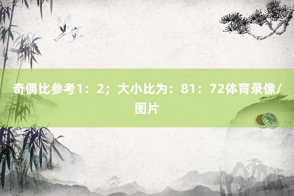 奇偶比参考1:2;大小比为:81:72体育录像/图片