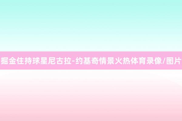 掘金住持球星尼古拉-约基奇情景火热体育录像/图片