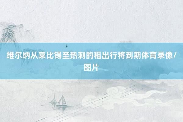 维尔纳从莱比锡至热刺的租出行将到期体育录像/图片