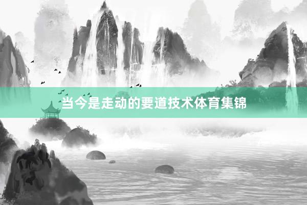 当今是走动的要道技术体育集锦