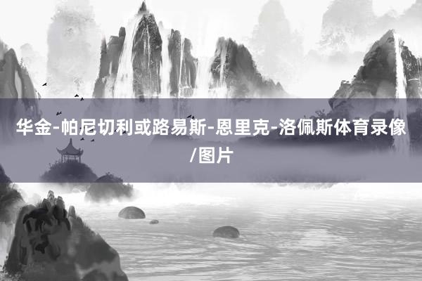 华金-帕尼切利或路易斯-恩里克-洛佩斯体育录像/图片