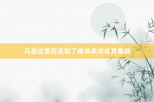 马祖拉赛后汲取了媒体采访体育集锦