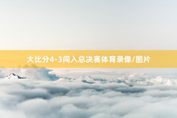 大比分4-3闯入总决赛体育录像/图片