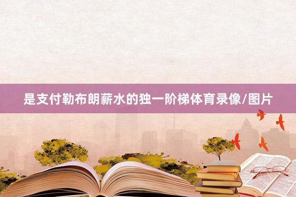 是支付勒布朗薪水的独一阶梯体育录像/图片